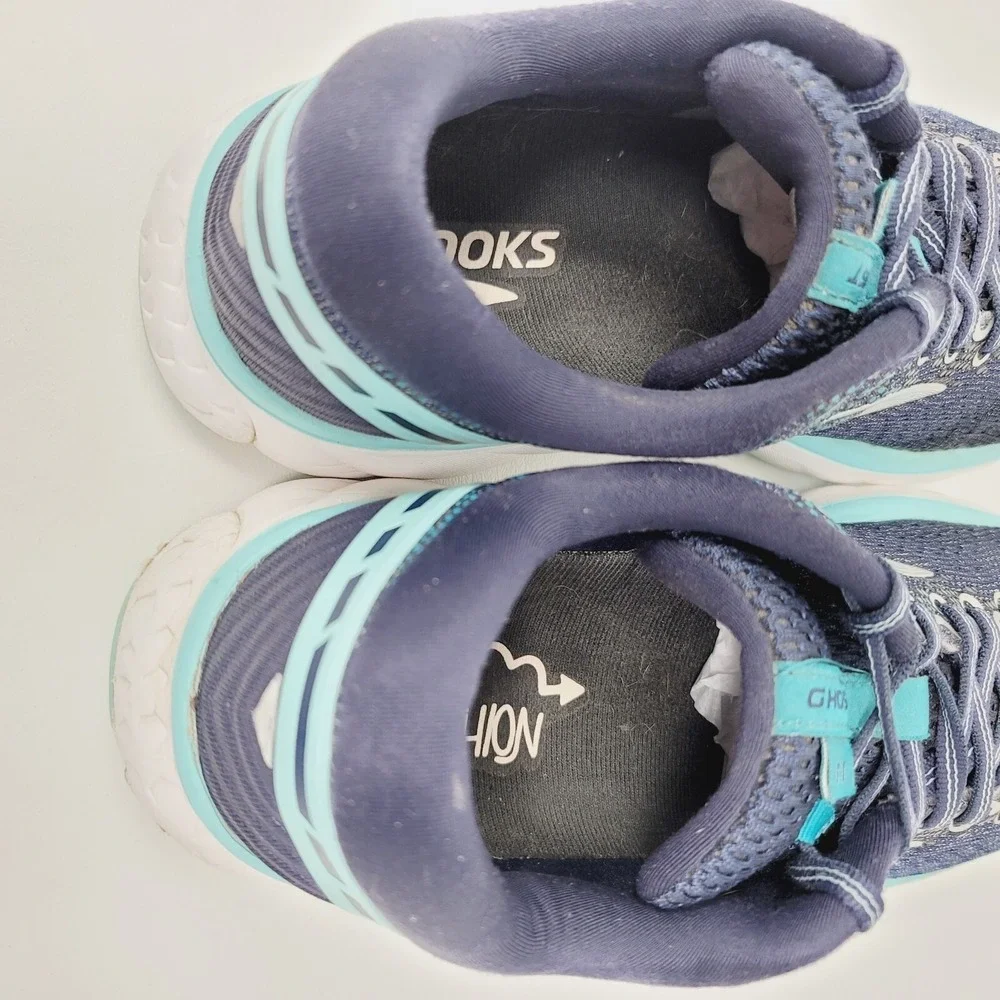 Brooks Ghost 11 Women's Sneakers Sz 9.5 B Running Shoes Navy Blue Casual